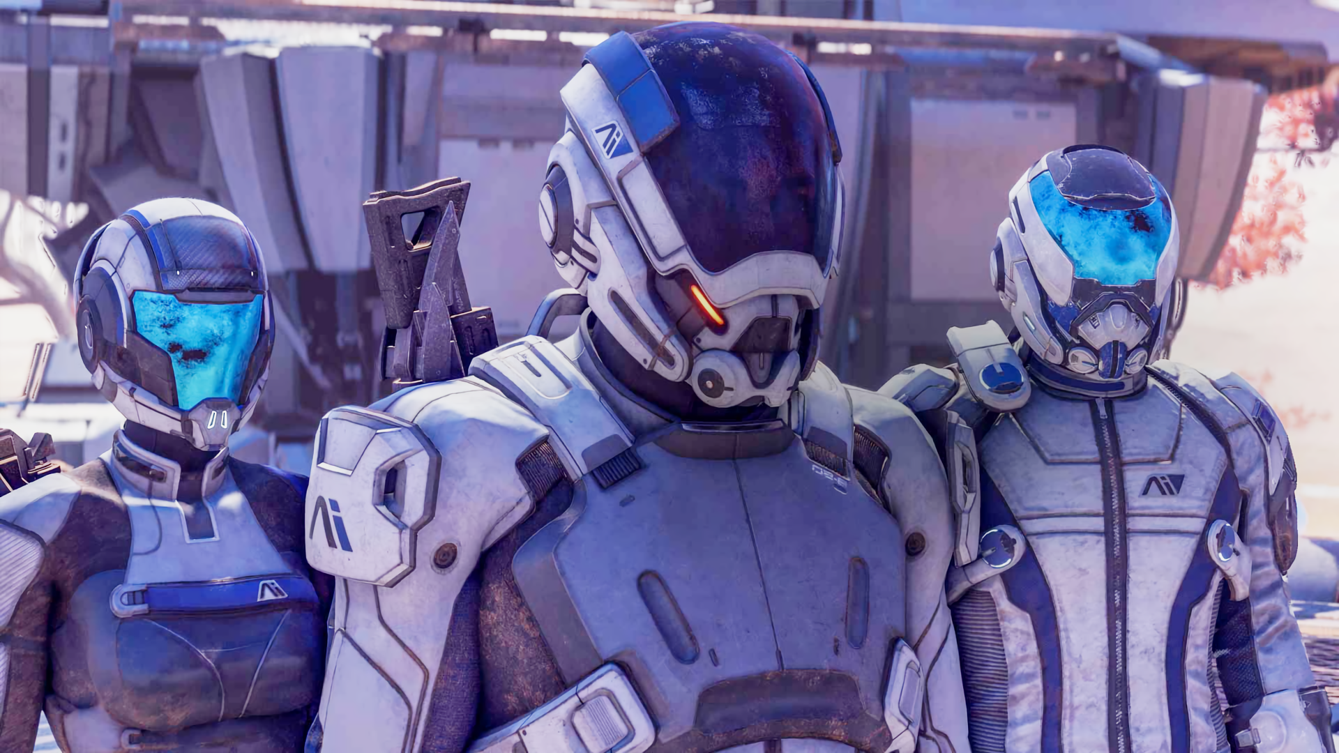 Mass Effect Andromeda costumes